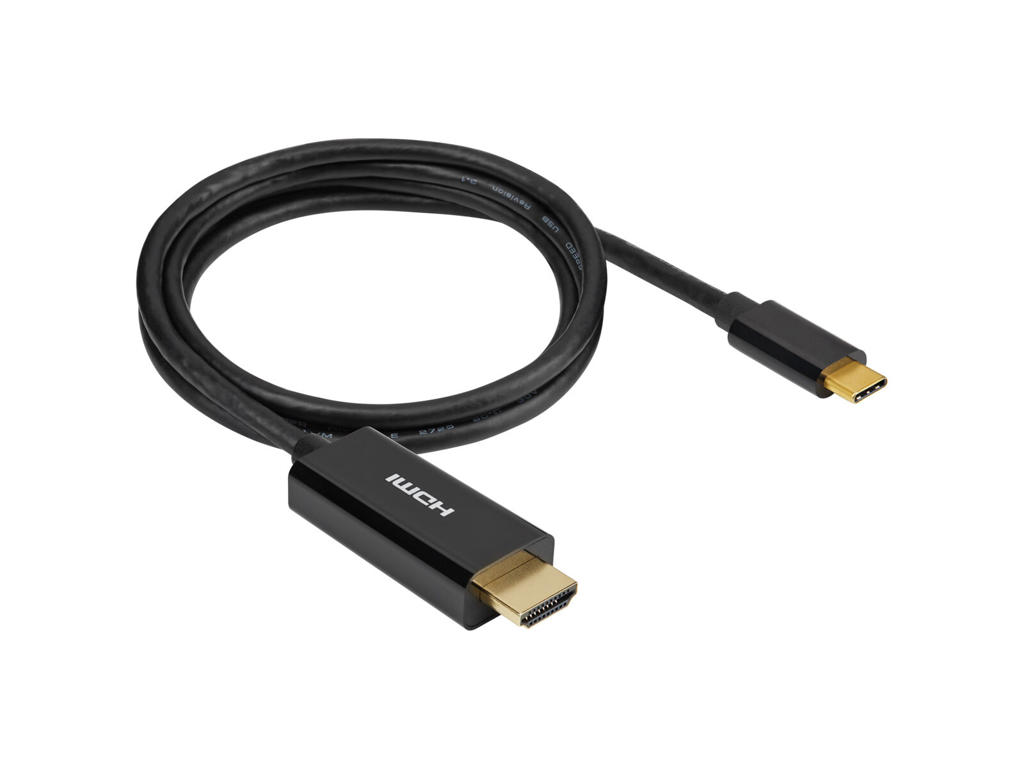 Corsair CU-9000004-WW videokabel adapter 1 m USB Type-C HDMI Sort