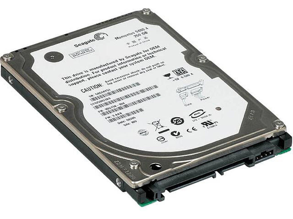 HP 250GB Hard Drive harddisk 5400 rpm 8 MB 2.5" SATA