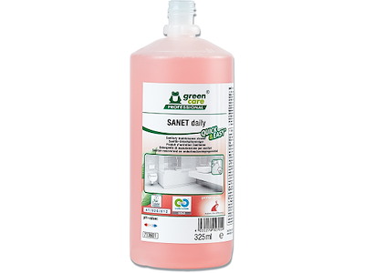 Sanitetsrengøring, Sur, Med parfume, 325 ml, Green Care Sanet Daily Quick & Easy