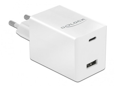 DeLOCK 41448 oplader til mobil enhed Universel Hvid Vekselstrøm Indendørs