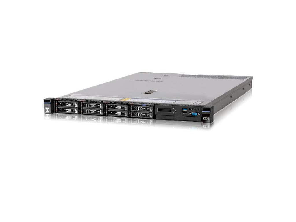 Lenovo System x3550 M5 server 0 GB Stativ (1U) Intel® Xeon E5 v3 E5-2603V3 1,6 GHz 8 GB DDR3-SDRAM 550 W