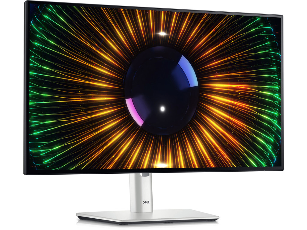 DELL UltraSharp U2424H computerskærm 60,5 cm (23.8") 1920 x 1080 pixel Fuld HD LCD Sort, Sølv