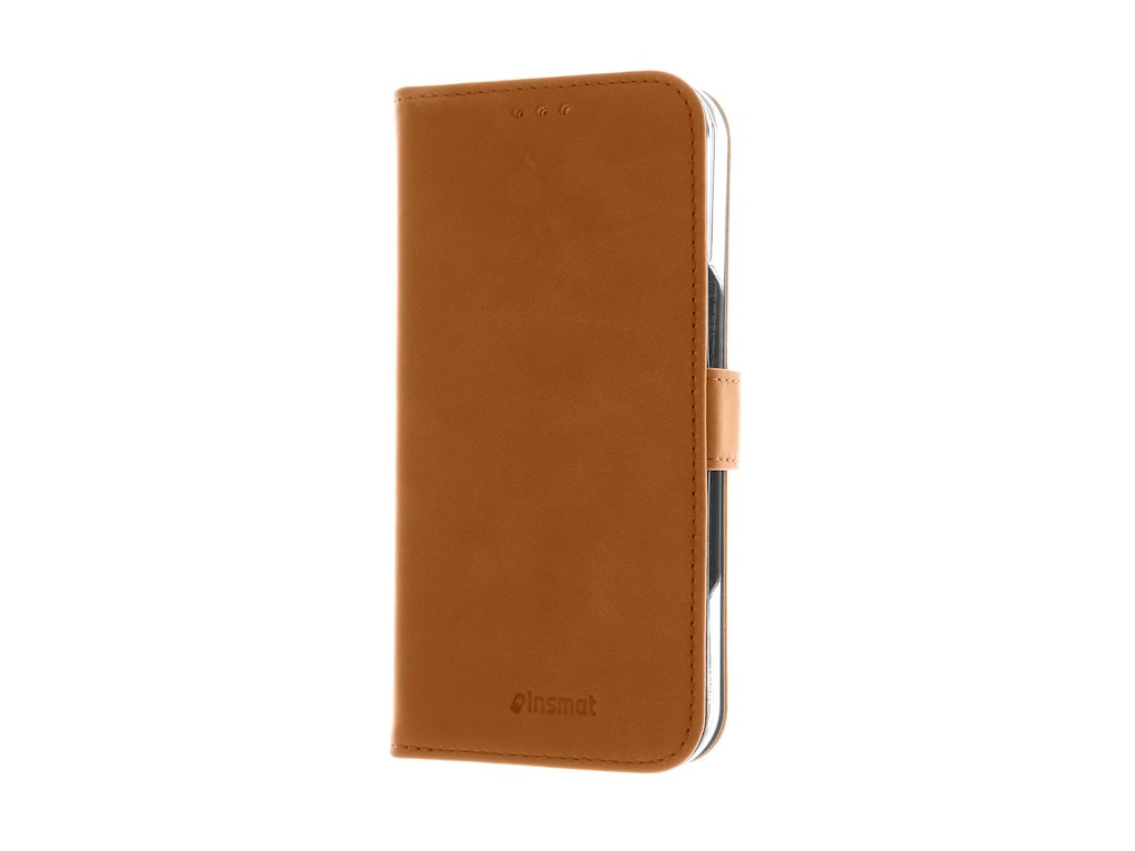 Insmat 650-3294 mobiltelefon etui 16 cm (6.3") Flipetui Brun