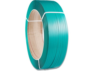 Strapbånd, PET, 15,5x0,70mm, Grøn, Ø406mm, 1750m, 439kg træk, Master'In