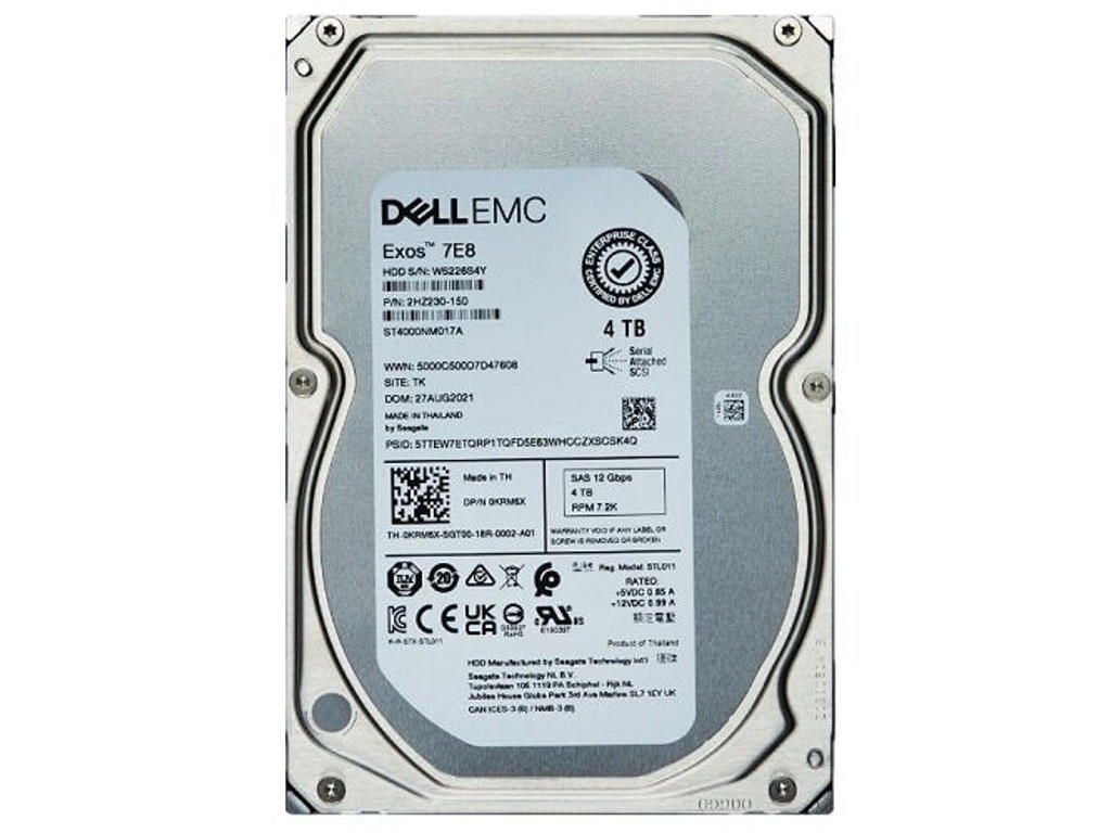 DELL 400-BLES harddisk 4 TB 7000 rpm 3.5" NL-SAS
