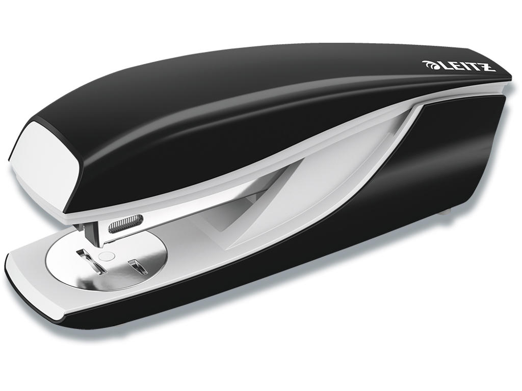 Hæftemaskine, 30 ark, Sort, Klamme P3 og 24/6 og 26/6, Leitz NeXXT 5502