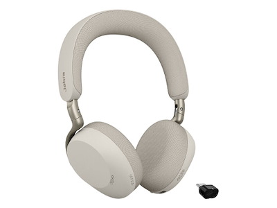 Jabra Evolve3 75 UC + Link 390c Headset Trådløs Opkald/musik USB Type-C Bluetooth Grå