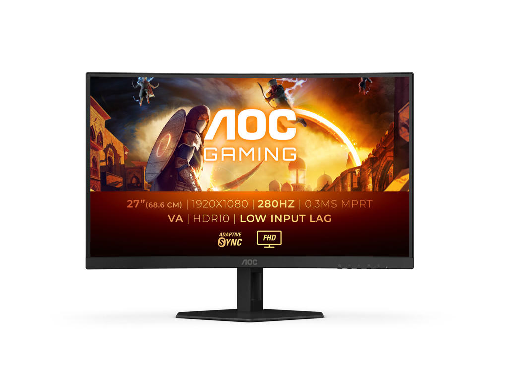 AOC G4 C27G4ZXE computerskærm 68,6 cm (27") 1920 x 1080 pixel Fuld HD LED Sort