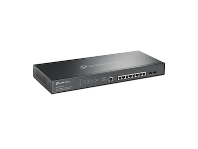 TP-Link Omada SG3210XHP-M2 netværksswitch Administreret L2+ 2.5G Ethernet (100/1000/2500) Strøm over Ethernet (PoE) 1U Sort