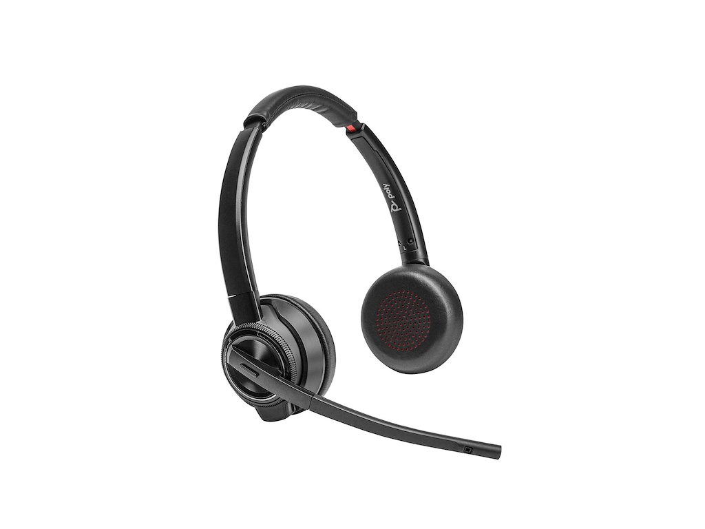 HP Poly Savi 8420 Office Stereo Microsoft Teams Certified DECT 1880-1900 MHz Headset