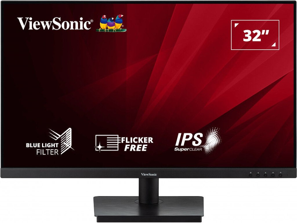 Viewsonic VA VA3209-2K-MHD computerskærm 81,3 cm (32") 2560 x 1440 pixel Quad HD Sort
