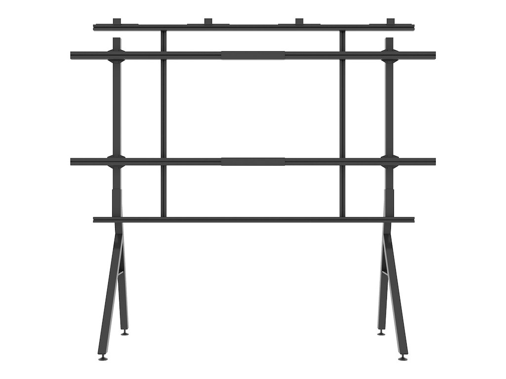 Multibrackets 2257 skærmbeslag til skiltning 3,45 m (136") Sort