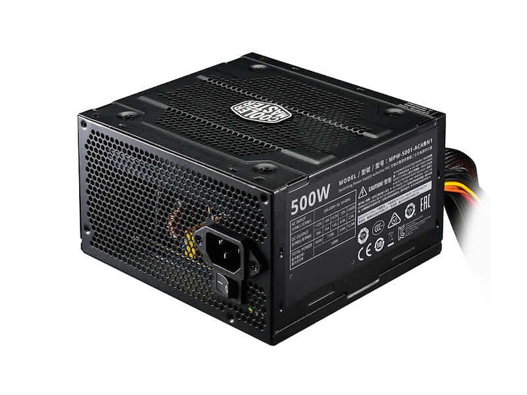 Cooler Master Elite V3 enhed til strømforsyning 500 W 20+4 pin ATX ATX Sort