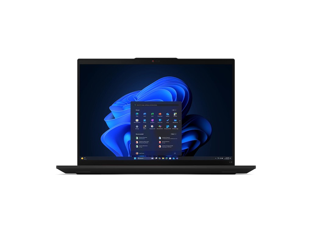 Lenovo ThinkPad L16 Gen 2 (Intel) Intel Core Ultra 5 225U Laptop 40,6 cm (16") WUXGA 16 GB DDR5-SDRAM 512 GB SSD Wi-Fi 6E (802.11ax) Windows 11 Pro Nordisk Sort