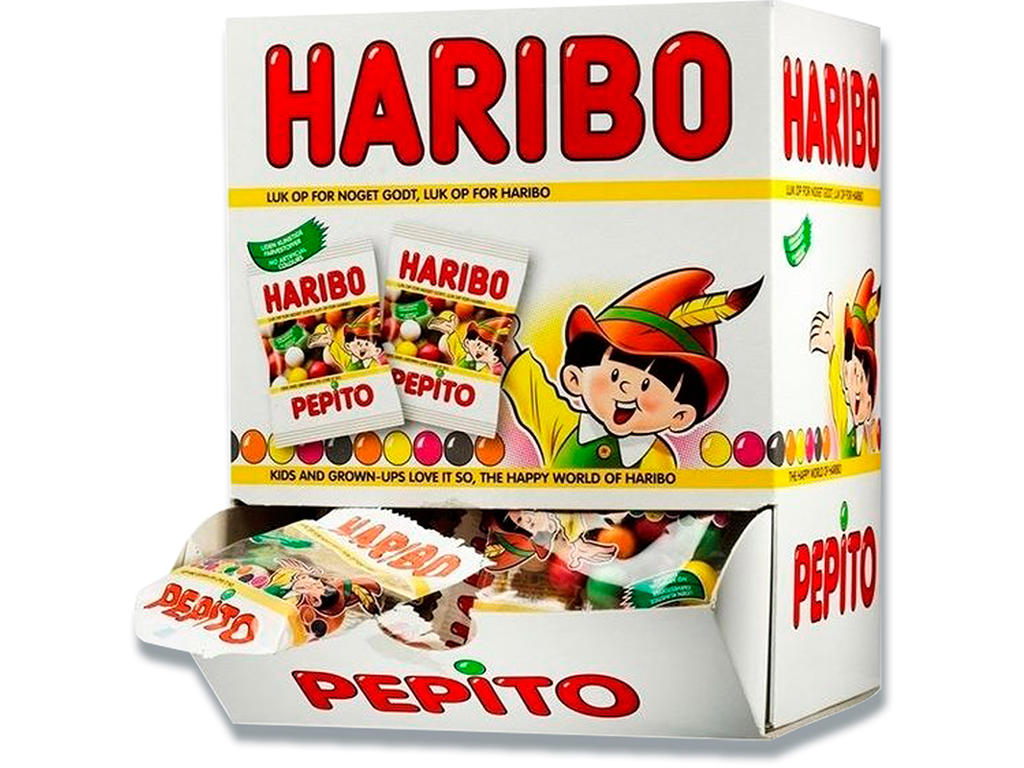 Slik - Haribo Pepito 100 ps/kt