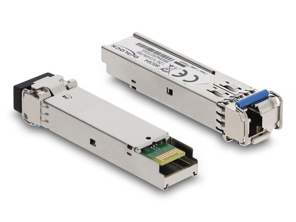 DeLOCK 86094 modul til netværksmodtager Fiberoptisk 1000 Mbit/s SFP