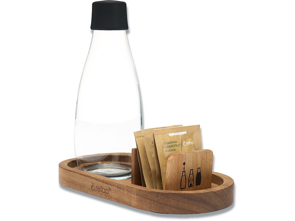 Sampak, Table Tray, 4 stk Flavour Tabs, 05 Original Bottle, Retap