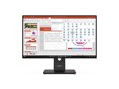 Lenovo ThinkVision T27-40 LED display 68,6 cm (27") 1920 x 1080 pixel Fuld HD Sort
