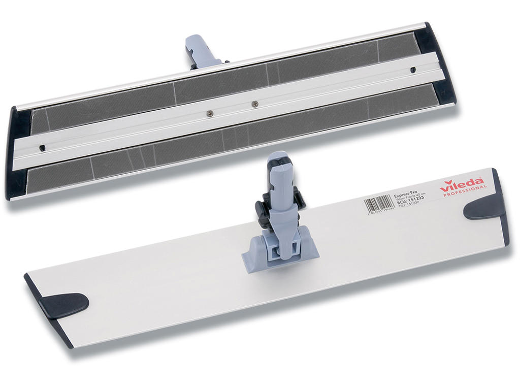 Fremfører, Til hook'n'loop moppe, 40 cm, Aluminium, Vileda ExpressPro