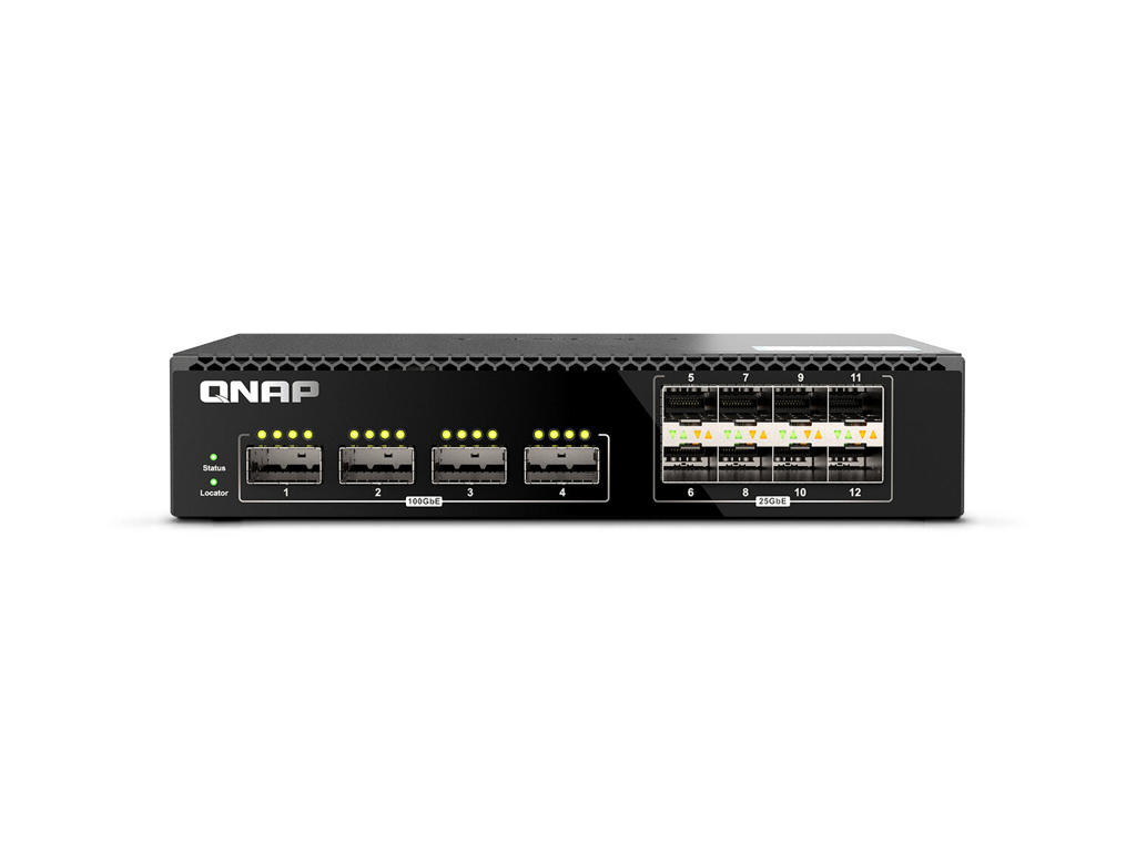 QNAP QSW-M7308R-4X netværksswitch Administreret L3 1U Sort