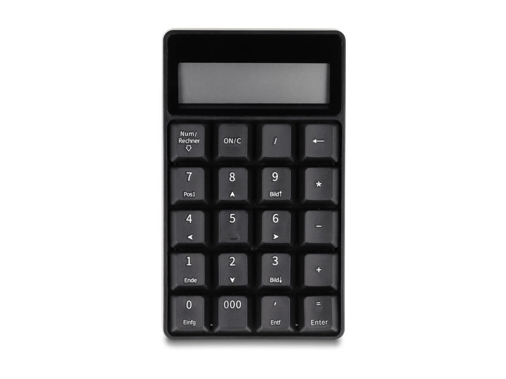 DeLOCK 12113 numerisk tastatur Universel USB Sort