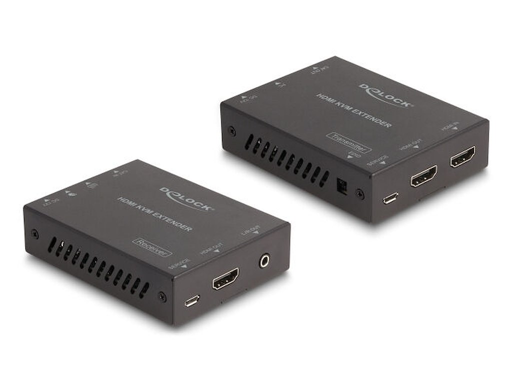 DeLOCK 65957 KVM forlænger Sender & modtager