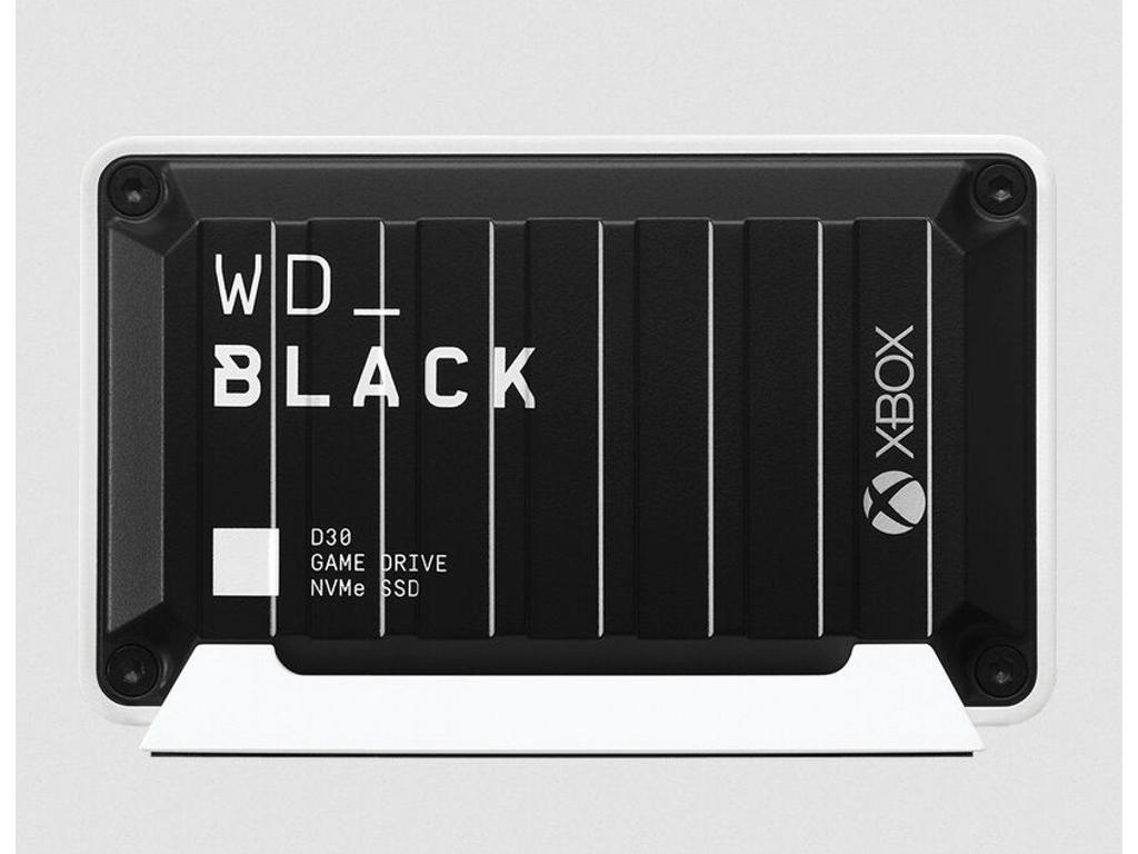 Western Digital WD_BLACK D30 500 GB USB Type-C 3.2 Gen 2 (3.1 Gen 2) Sort, Hvid