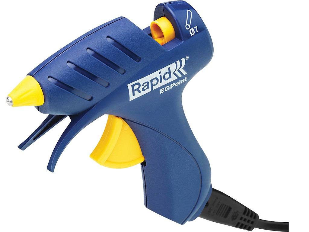 Limpistol, Trådløs, Til 7mm limstænger, Rapid EG Point
