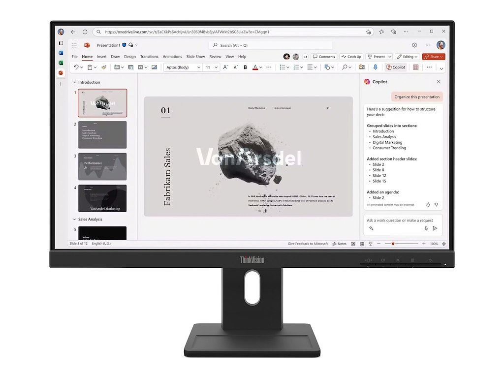 Lenovo ThinkVision E22-40 computerskærm 54,6 cm (21.5") 1920 x 1080 pixel Fuld HD LCD Sort