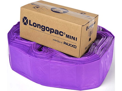 Slangepose, Lilla, Ø35 cm, 55 m, Med strips, Til mini stativ, Longopac