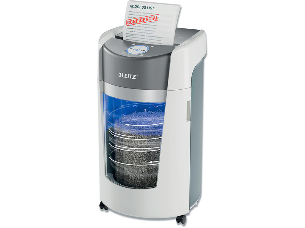 Makuleringsmaskine, Mikro, 10 ark, P5, Leitz IQ OptiMax Office