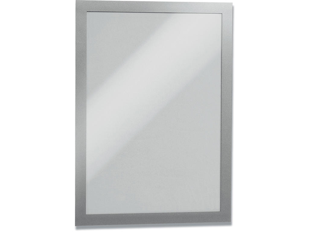 Inforamme, A4, Sølv, Selvklæbende, 10 stk, Durable DURAFRAME