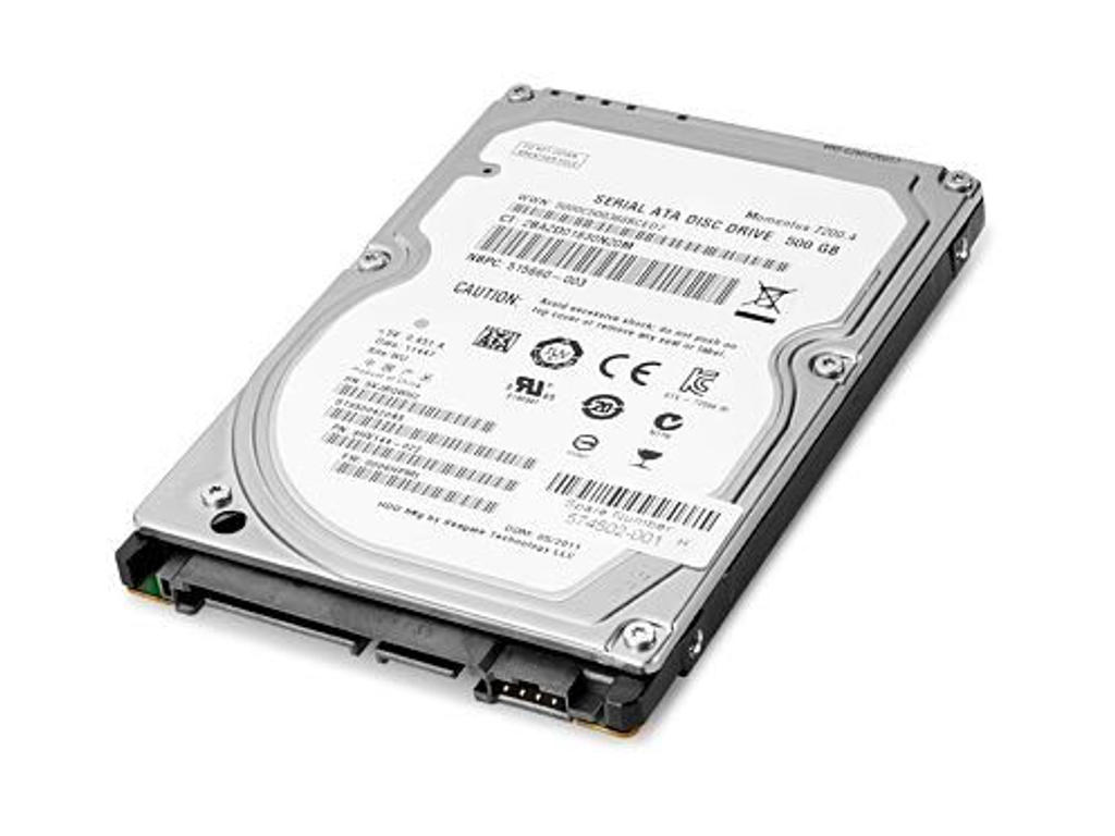 HP 500GB SATA hard disk drive harddisk 7200 rpm 2.5"