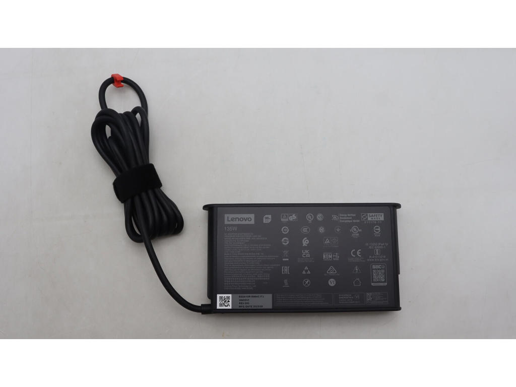 Lenovo 5A10W86327 strømadapter og vekselret Indendørs 135 W Sort
