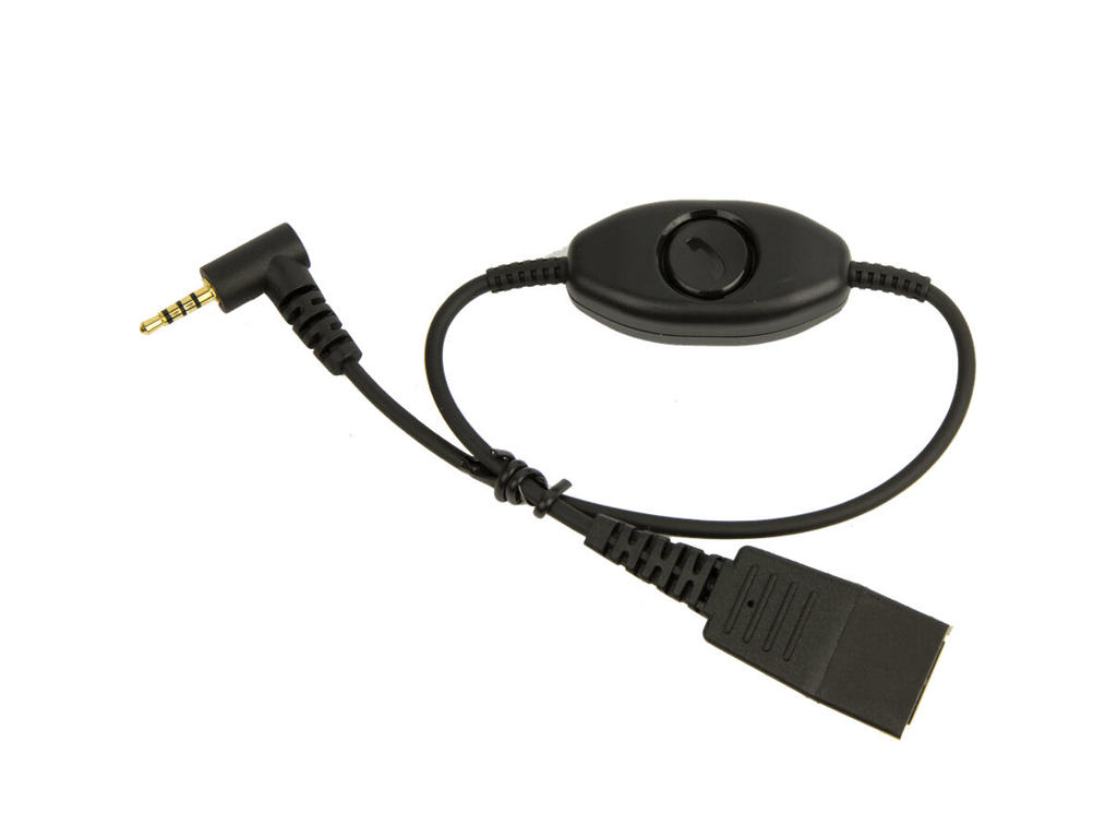Jabra 8800-00-79 telefonkabel 0,5 m Sort