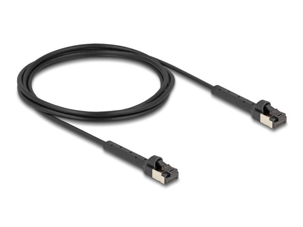 DeLOCK 80935 netværkskabel Sort 2 m Cat6a U/FTP (STP)