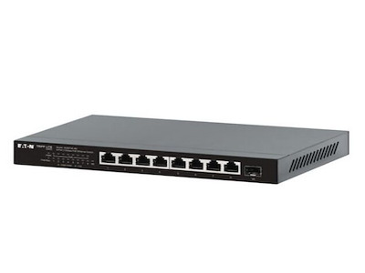 Eaton NG8POE-M2 netværksswitch Sort