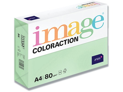 Kopipapir, Forest Pastel Green, Farvenr MG28, A4, Image ColorAction 80 g/m² 