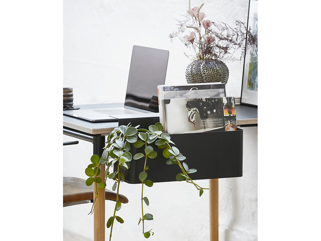 APTO Flowerbox med 2 klemmer - Mat sort