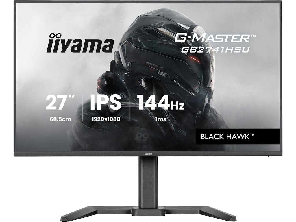 iiyama G-MASTER GB2741HSU-B1 computerskærm 68,6 cm (27") 1920 x 1080 pixel Fuld HD LED Sort