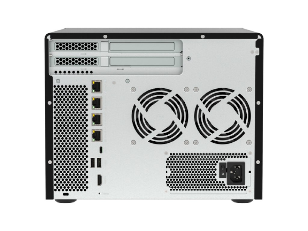 QNAP TVS-H877AX NAS Tower AMD Ryzen™ 5 16 GB DDR5 QNAP QTS Sort