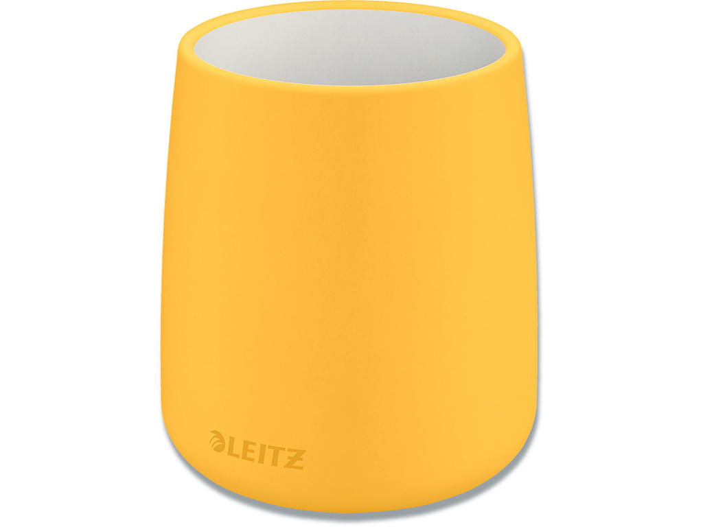 Penneholder, Til bord, Varm gul, Keramik, Leitz Cosy 