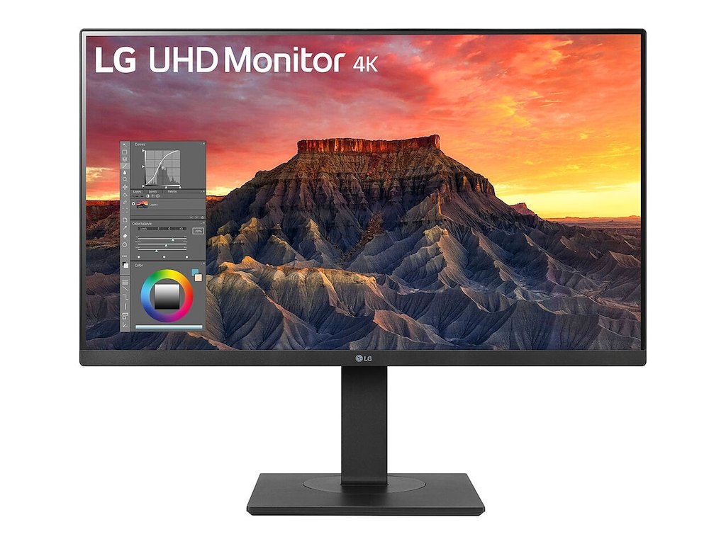 LG BQ65UK computerskærm 68,6 cm (27") 3840 x 2160 pixel 4K Ultra HD LED Sort