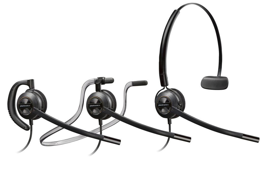 HP Poly EncorePro 540D med Quick Disconnect Convertible Digital Headset TAA