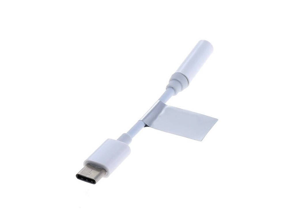Insmat 133-1027 lydkabel 3.5mm USB Type-C Hvid