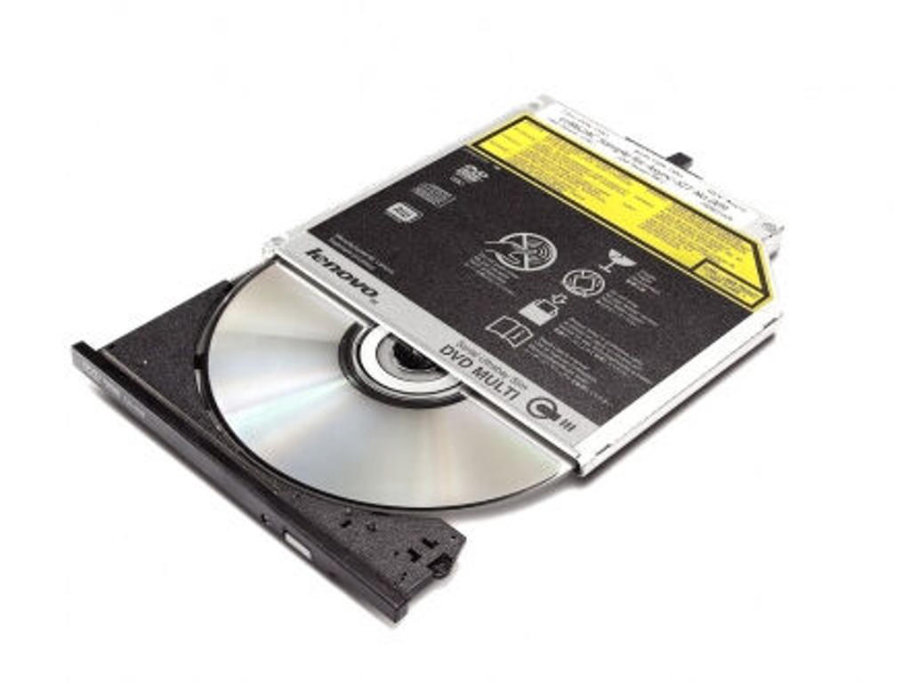 Lenovo ThinThinkPad Ultrabay DVD Burner 9.5mm Slim Drive III optisk diskdrev Intern DVD±R/RW Sort