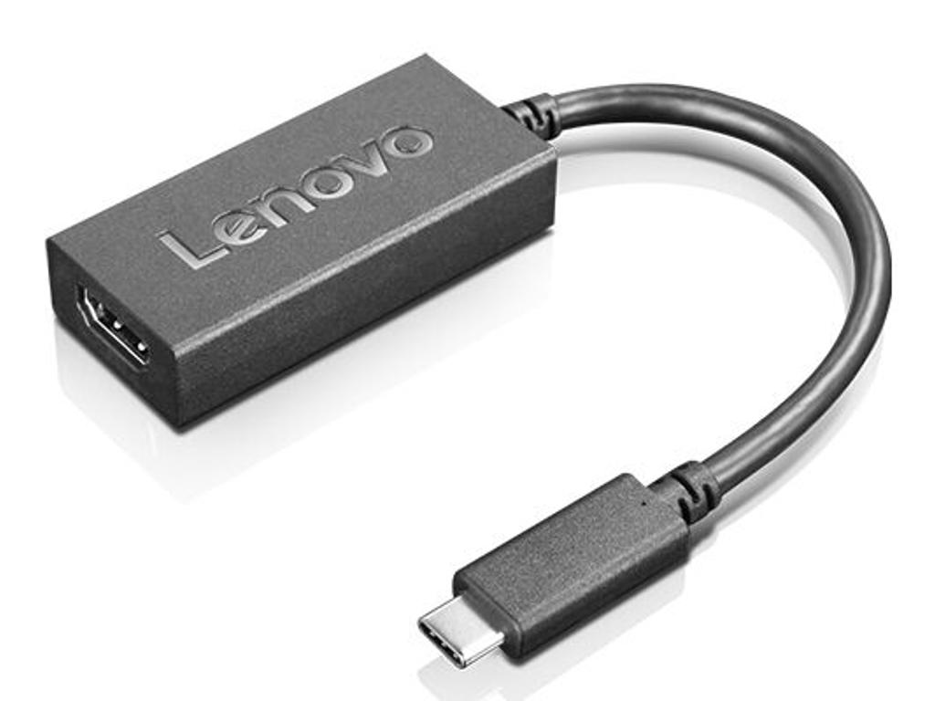 Lenovo USB-C to HDMI 2.0b USB grafisk adapter Sort