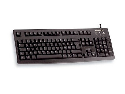 CHERRY G83-6105 tastatur Universel USB Sort