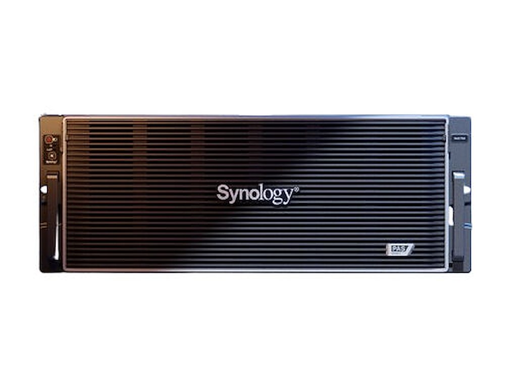 Synology PAS7700 NAS & lagringsserver SAN Stativ (4U) EPYC 7443P 64 GB DDR4 Sort