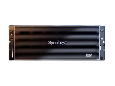 Synology PAS7700 NAS & lagringsserver SAN Stativ (4U) EPYC 7443P 64 GB DDR4 Sort